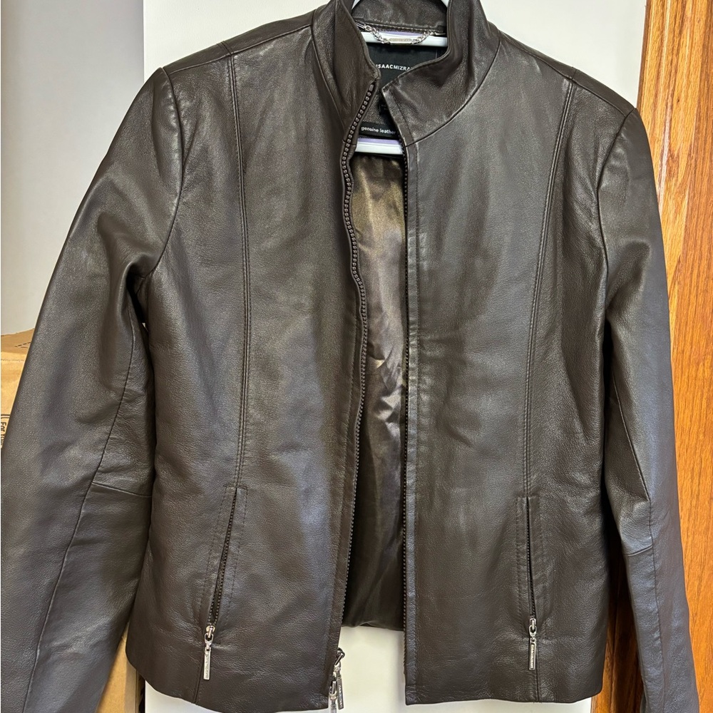 Women’s Brown Leather Jacket